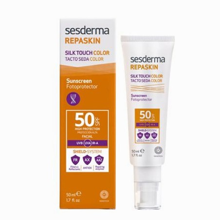 REPASKIN TACTO SEDA SPF 50  1 ENVASE 50 ML