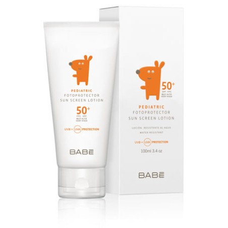 BABE PEDIATRIC FOTOPROTECTOR 50+ LOCION  1 TUBO 100 ML