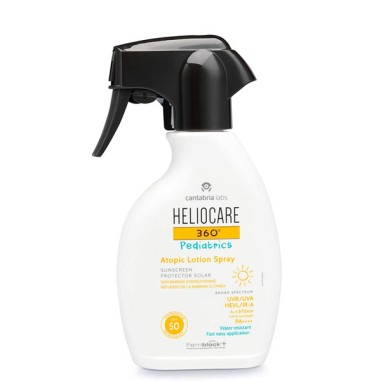 HELIOCARE 360º SPF 50+ PEDIATRICS ATOPIC LOTION PROTECTOR SOLAR 1 SPRAY 250 ML