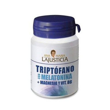 TRIPTOFANO CON MELATONINA + MAGNESIO Y VIT B6 ANA MARIA LAJUSTICIA 60 COMPRIMIDOS