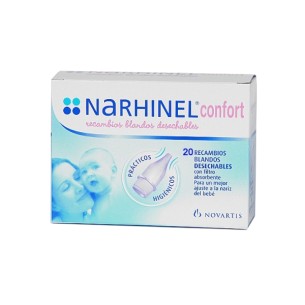 ASPIRADOR NASAL RHINOMER BABY 20 RECAMBIOS BLANDOS DESECHABLES