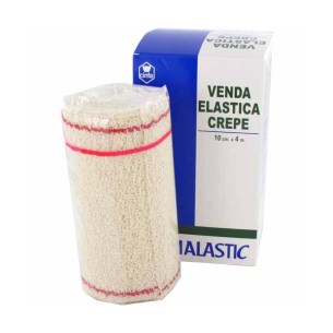 VENDA ELASTICA CREPE FARMALASTIC 1 UNIDAD 4 M X 10 CM
